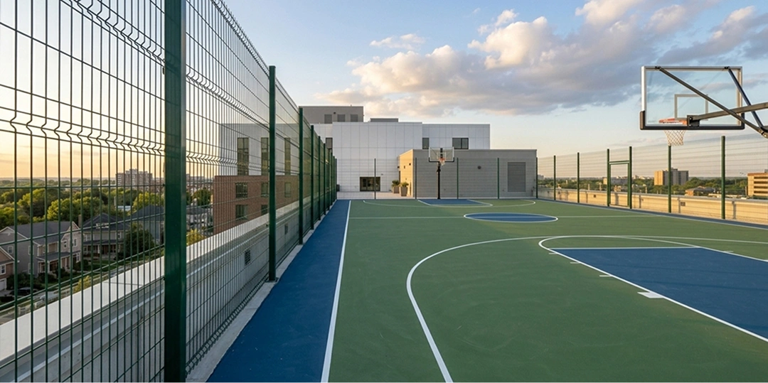 Terrain de basketball
